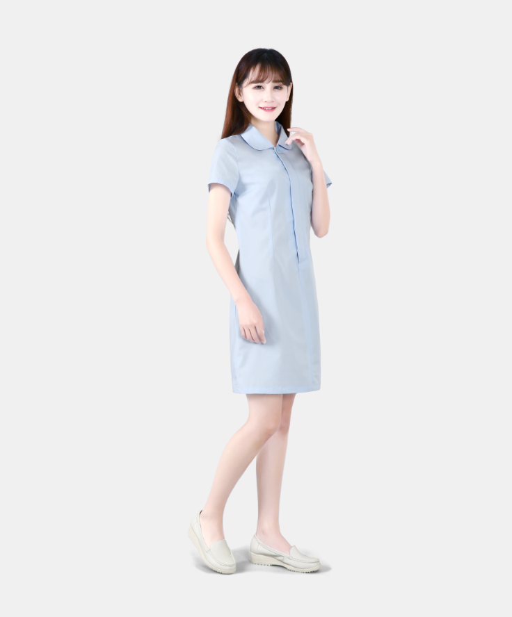 短袖長(zhǎng)裝護(hù)士服